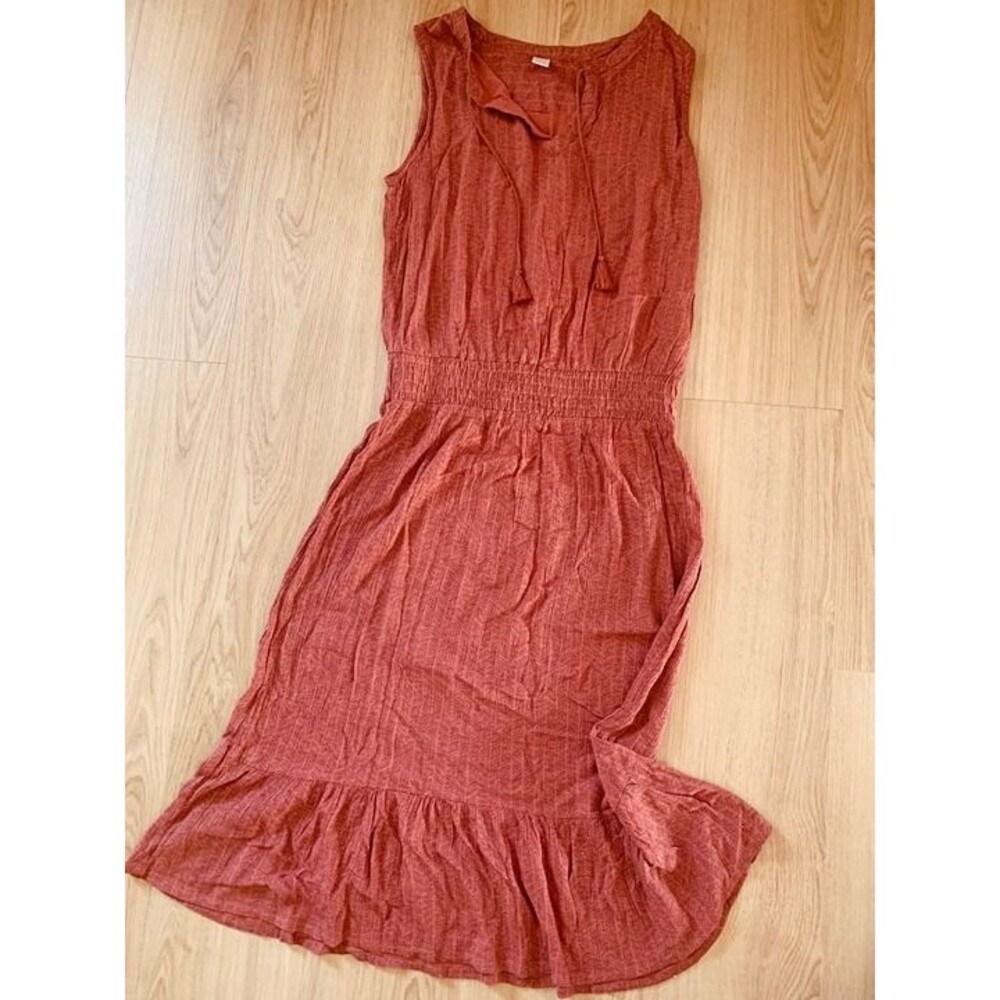 PRANA Dress Womens Sentinel Maxi Sleeveless size S